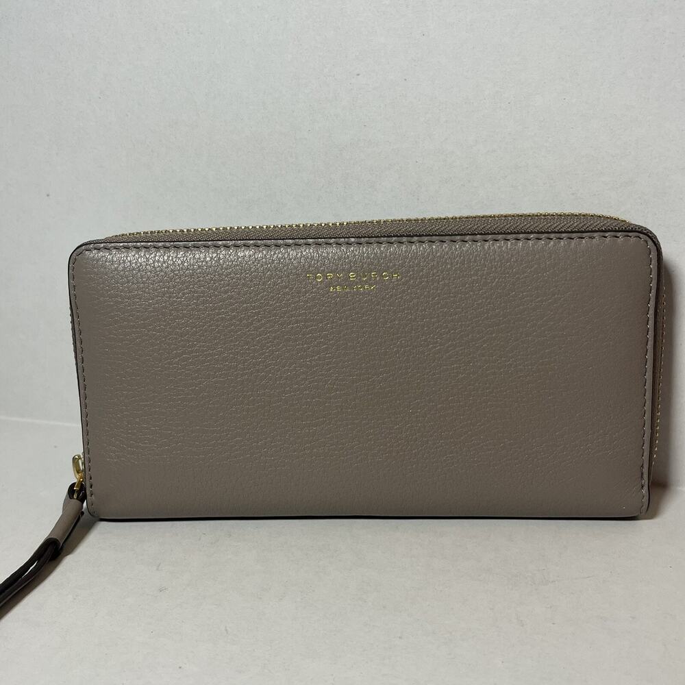 Tory Burch Perry Continental Wallet Style Color Beige